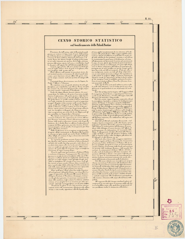 (N:8059) CARTA TOPOGRAFICA DELLE PROVINCIE LOMBARDO VENETO... - H 14 Foglio 2 (B0007858) Carte e stampe antiche: riproduzione a colori su carta (formato A2)