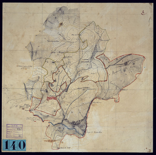 (N:23425) FENESTRELLE E DINTORNI - FOGLIO 4. (CA001689) Carte e stampe antiche: riproduzione a colori su carta (formato A2)