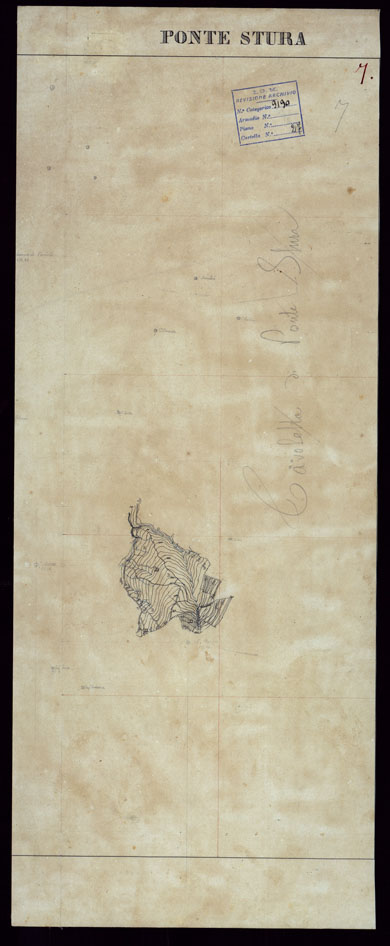 (N:23602) GRUPPO DI 132 FRAZIONI DI MINUTE DI CAMPAGNA ALLA SCALA 1:10.000 DEI RILEVAMENTI ESEGUITI NEL 1853-1867 - PONTESTURA - RILIEVI OPERATORE N. 7. (CA002210) Carte e stampe antiche: riproduzione a colori su carta (formato A2)