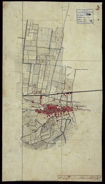 (N:23670) GRUPPO DI 132 FRAZIONI DI MINUTE DI CAMPAGNA ALLA SCALA 1:10.000 DEI RILEVAMENTI ESEGUITI NEL 1853-1867 - CASTANA - MONTU' BECCARIA - RILIEVI OPERATORE N. 5 (CA002278) Carte e stampe antiche: riproduzione a colori su carta (formato A2)