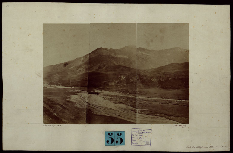 (N:23995) TRENTADUE PANORAMI FOTOGRAFICI ESEGUITI DAL TENENTE DI STATO MAGGIORE SIG. MANZI NEL 1876, PER STUDI SULLA FOTOTOPOGRAFIA (CA003483) Carte e stampe antiche: riproduzione a colori su carta (formato A2)