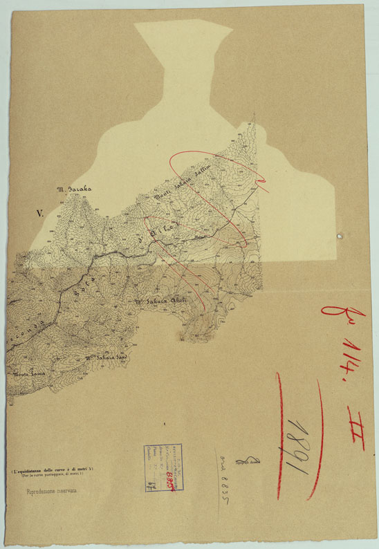 (N:24873) AREZZO (CA005706, CA005707) Carte e stampe antiche: riproduzione a colori su carta (formato A2)