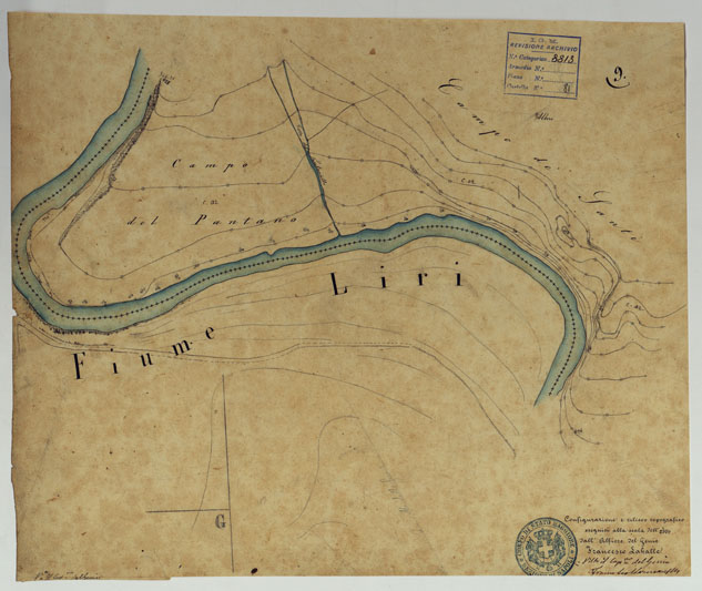 (N:10822) ISOLETTA E DINTORNI -TAVOLA 9. (CA006668) Carte e stampe antiche: riproduzione a colori su carta (formato A2)