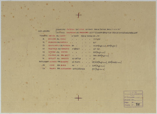 (N:9569) CARTA DEI DINTORNI DI PALERMO ALLA SCALA DI 1 A 10.000 PER LEMANOVRE SULLA CARTA ESEGUITA MEDIANTE INGRANDIMENTO GEOMETRICO DELLA CARTA AL 50.000, RIVEDUTA E COMPLETATA IN OGNI PARTE SUL TERRENO, CON STRUMENTI PER LEVATE SPEDITIVE - TITOLO (CA007306, CA007307, CA007308, CA007309) Carte e stampe antiche: riproduzione a colori su carta (formato A2)
