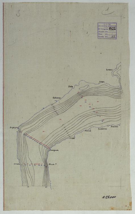 (N:17711) LAGO DI COMO - LUCIDO
 (CA008128) Carte e stampe antiche: riproduzione a colori su carta (formato A2)