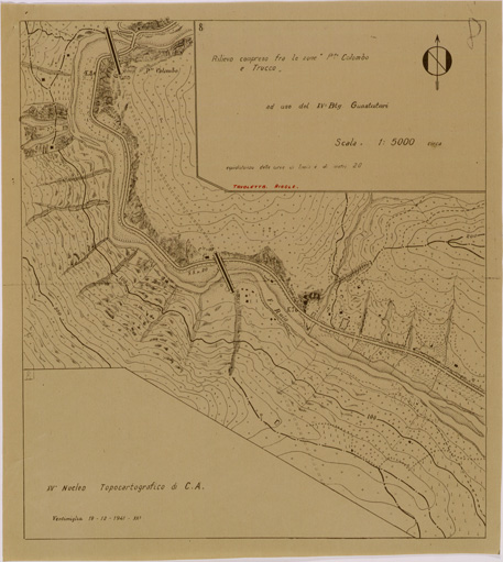 (N:29510) PONTE COLOMBO E TRUCCO ( AIROLE ) (SE003323) Carte e stampe antiche: riproduzione a colori su carta (formato A3)