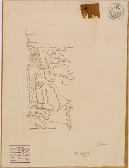 (N:29836) BAIA DI ZULA (SE003697) Carte e stampe antiche: riproduzione a colori su carta (formato A3)