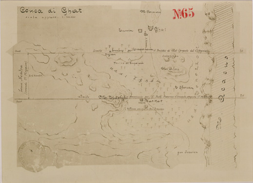 (N:30391) CONCA DI GHAT. (SE004426) Carte e stampe antiche: riproduzione a colori su carta (formato A3)