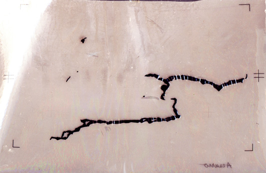 (N:33599) GROTTA DI PERTOSA - FONDO ACQUE (SE007795) Carte e stampe antiche: riproduzione a colori su carta (formato A3)