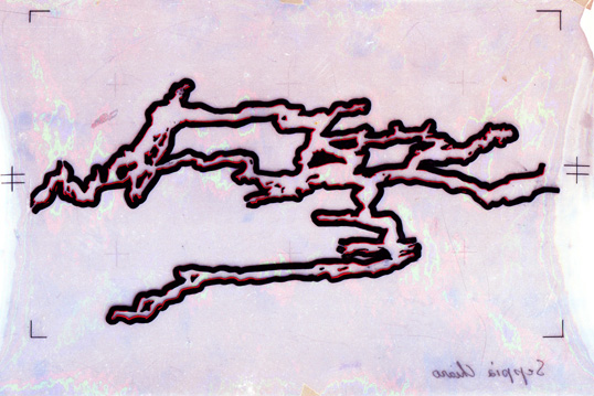 (N:33600) GROTTA DI PERTOSA - FONDO TERRA (SE007796) Carte e stampe antiche: riproduzione a colori su carta (formato A3)