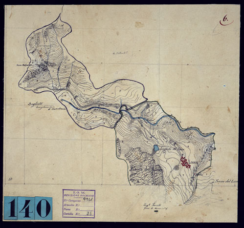 (N:23427) FENESTRELLE E DINTORNI - FOGLIO 6. (CA001691) Carte e stampe antiche: riproduzione a colori su carta (formato A3)