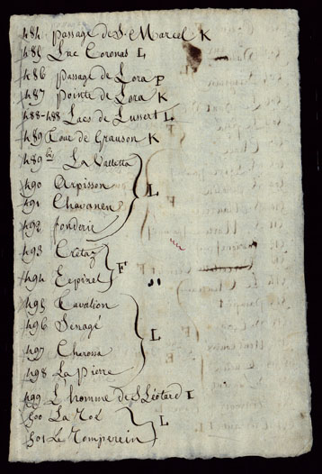 (N:23789) PORZIONE DELLA VALLE D'AOSTA CHE COMPRENDE IL VALLONE DI RUTORS, LA VALGRISANCHE, VALLE DI RHEMES, VALSAVARANCHE, VALLE DI COGNE, VALLE DI FENIS, ED I VALLONI COMPRESI FRA QUEST'ULTIMA VALLE E QUELLA DI COGNE - CATALOGO DEI NOMI DI CAMPAGNA. (CA002433, CA002435, CA002436, CA002434, CA002437, CA002438, CA002439, CA002440, CA002441, CA002442, CA002445, CA002446, CA002447, CA002448, CA002449, CA002450, CA002451, CA002452, CA002453, CA002454, CA002455, CA002456, CA002457, CA002458, CA002459, CA002460, CA002461, CA002462, CA002463, CA002464, CA002465, CA002466, CA002443, CA002444) Carte e stampe antiche: riproduzione a colori su carta (formato A3)