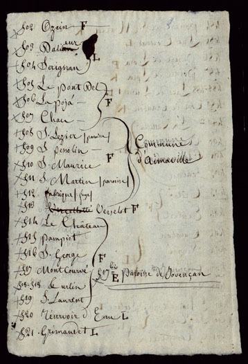 (N:23789) PORZIONE DELLA VALLE D'AOSTA CHE COMPRENDE IL VALLONE DI RUTORS, LA VALGRISANCHE, VALLE DI RHEMES, VALSAVARANCHE, VALLE DI COGNE, VALLE DI FENIS, ED I VALLONI COMPRESI FRA QUEST'ULTIMA VALLE E QUELLA DI COGNE - CATALOGO DEI NOMI DI CAMPAGNA. (CA002433, CA002435, CA002436, CA002434, CA002437, CA002438, CA002439, CA002440, CA002441, CA002442, CA002445, CA002446, CA002447, CA002448, CA002449, CA002450, CA002451, CA002452, CA002453, CA002454, CA002455, CA002456, CA002457, CA002458, CA002459, CA002460, CA002461, CA002462, CA002463, CA002464, CA002465, CA002466, CA002443, CA002444) Carte e stampe antiche: riproduzione a colori su carta (formato A3)