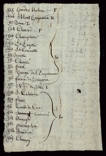 (N:23789) PORZIONE DELLA VALLE D'AOSTA CHE COMPRENDE IL VALLONE DI RUTORS, LA VALGRISANCHE, VALLE DI RHEMES, VALSAVARANCHE, VALLE DI COGNE, VALLE DI FENIS, ED I VALLONI COMPRESI FRA QUEST'ULTIMA VALLE E QUELLA DI COGNE - CATALOGO DEI NOMI DI CAMPAGNA. (CA002433, CA002435, CA002436, CA002434, CA002437, CA002438, CA002439, CA002440, CA002441, CA002442, CA002445, CA002446, CA002447, CA002448, CA002449, CA002450, CA002451, CA002452, CA002453, CA002454, CA002455, CA002456, CA002457, CA002458, CA002459, CA002460, CA002461, CA002462, CA002463, CA002464, CA002465, CA002466, CA002443, CA002444) Carte e stampe antiche: riproduzione a colori su carta (formato A3)