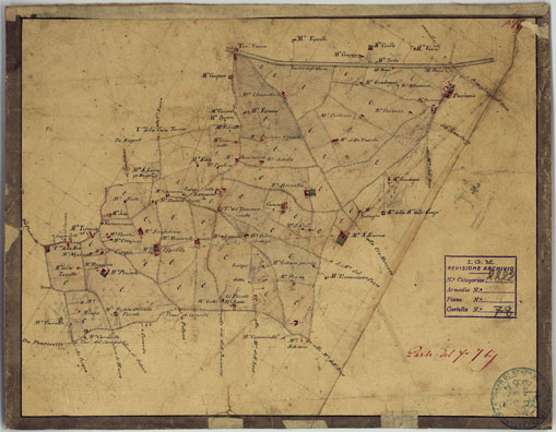 (N:12817) MINUTE ORIGINALI DI CAMPAGNA DELLE LEVATE AL 20.000 DELLA CARTA  DEL REAME DI NAPOLI ANNESSI GRAFICI E SCHIZZI DI NESSUN VALORE - FOGLIO 7 BIS (CA006385) Carte e stampe antiche: riproduzione a colori su carta (formato A3)