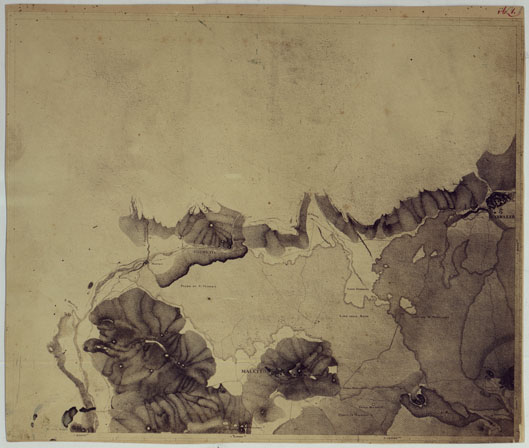 (N:16942) CARTA GEOLOGICA DELL' ETNA - Foglio A1 (CA007235) Carte e stampe antiche: riproduzione a colori su carta (formato A3)