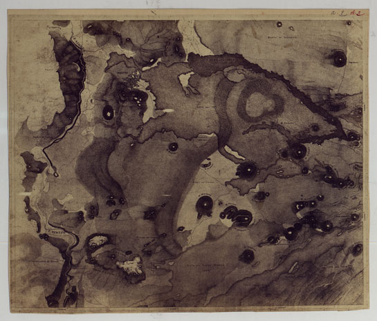 (N:16943) CARTA GEOLOGICA DELL' ETNA - Foglio A2 (CA007236) Carte e stampe antiche: riproduzione a colori su carta (formato A3)