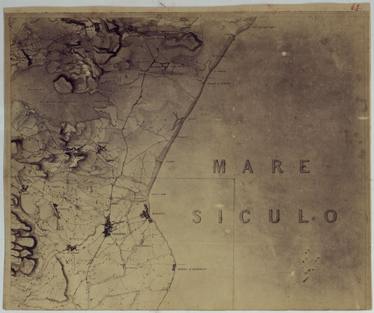 (N:16951) CARTA GEOLOGICA DELL' ETNA - Foglio C2 (CA007244) Carte e stampe antiche: riproduzione a colori su carta (formato A3)