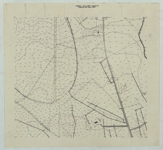 (N:25579) AEREOPORTO DI GUIDONIA E DINTORNI CON LA RIDUZIONE AL 1:5.000 - SEZIONE IV COPIA CON AGGIORNAMENTO. (CA008741) Carte e stampe antiche: riproduzione a colori su carta (formato A3)