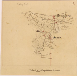 (N:28105) VALLE DORIA RIPARIA - FOGLIO 02 (SE001857) Carte e stampe antiche: riproduzione a colori su carta (formato A4)