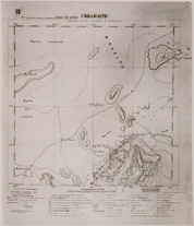 (N:28753) CARTA ITINERARIA DIMOSTRATIVA ASSAB STAZ AFDEN AL 400.000 UDDADAITO (SE002446) Carte e stampe antiche: riproduzione a colori su carta (formato A4)