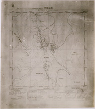 (N:28756) CARTA ITINERARIA DIMOSTRATIVA ASSAB STAZ AFDEN AL 400.000 DUDALE (SE002449) Carte e stampe antiche: riproduzione a colori su carta (formato A4)