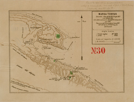 (N:30466) MARSA TOBRUK. (SE004493) Carte e stampe antiche: riproduzione a colori su carta (formato A4)