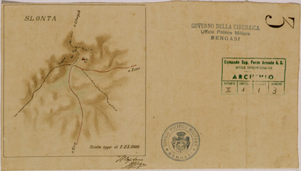 (N:30513) SLONTA. (SE004542) Carte e stampe antiche: riproduzione a colori su carta (formato A4)