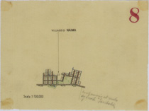 (N:31282) VILLAGGIO NAIMA (SE005309) Carte e stampe antiche: riproduzione a colori su carta (formato A4)