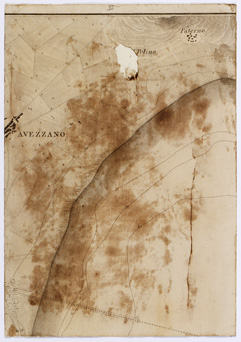 (N:6474) I. CARTA TOPOGRAFICA DEL BACINO DEL FUCINO - Tavola 2
II. PIANTA E SEZIONE VERTICALE DELL'EMISSARIO DI CLAUDIO DAL SUO FONDO FINO ALLA SUPERFICIE DEL TERRENO. (B0001279) Carte e stampe antiche: riproduzione a colori su carta (formato A4)