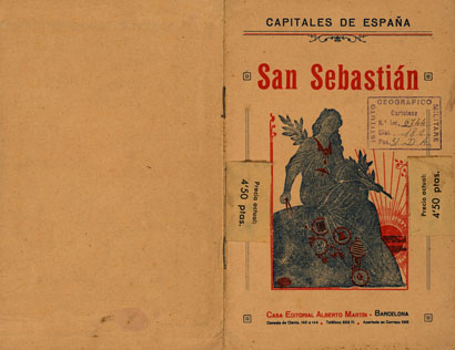 (N:19102) PLANO DE S. SEBASTIAN (B0015547) Carte e stampe antiche: riproduzione a colori su carta (formato A4)