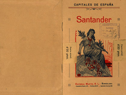 (N:19111) PLANO DE SANTANDER (B0015556) Carte e stampe antiche: riproduzione a colori su carta (formato A4)