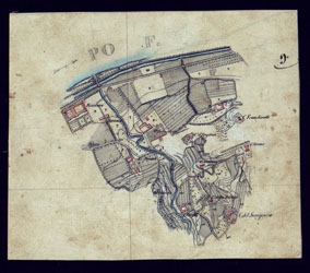 (N:1636) DINTORNI DI TORINO -TAV. 9. (CA001575) Carte e stampe antiche: riproduzione a colori su carta (formato A4)