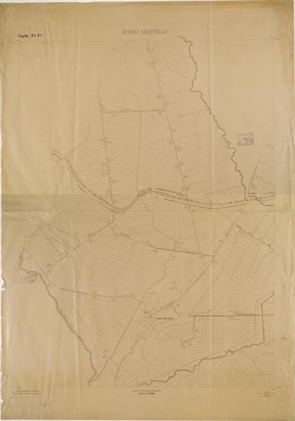 (N:15253) RILIEVO DELLA ZONA DI LITTORIA COL METODO NISTRI - Foglio E1-F1 - Borgo Montello (B0002573, B0002574, B2573-74) Carte e stampe antiche: riproduzione digitale a 300 DPI