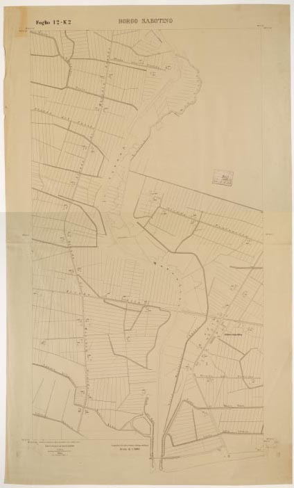 (N:15282) RILIEVO DELLA ZONA DI LITTORIA COL METODO NISTRI - Foglio I2-K2 - Borgo Sabotino (B0002620, B0002621, B2620-21) Carte e stampe antiche: riproduzione digitale a 300 DPI