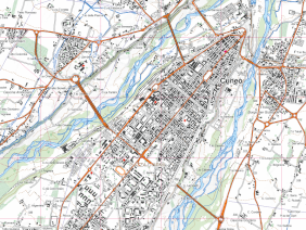 DBSN: dettaglio Cuneo scala 1:25.000