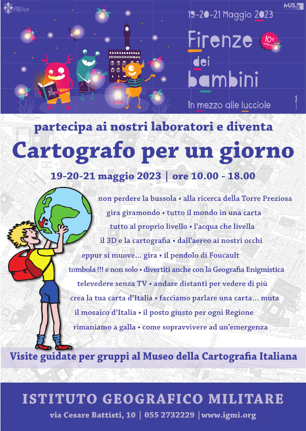 La locandina dell'evento Firenze dei bambini