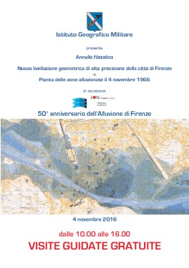 Locandina anniversario alluvione di Firenze