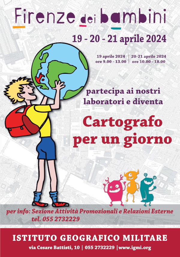 IL manifesto dell'evento Cartografo per un Giorno