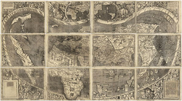 Universalis Cosmographia di Martin Waldseemüller