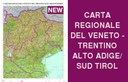 Carta regionale del VENETO - TRENTINO ALTO ADIGE/SUD TIROL