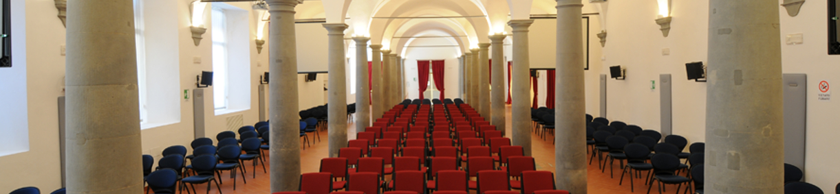 La sala De' Vecchi 2: vista dal palco